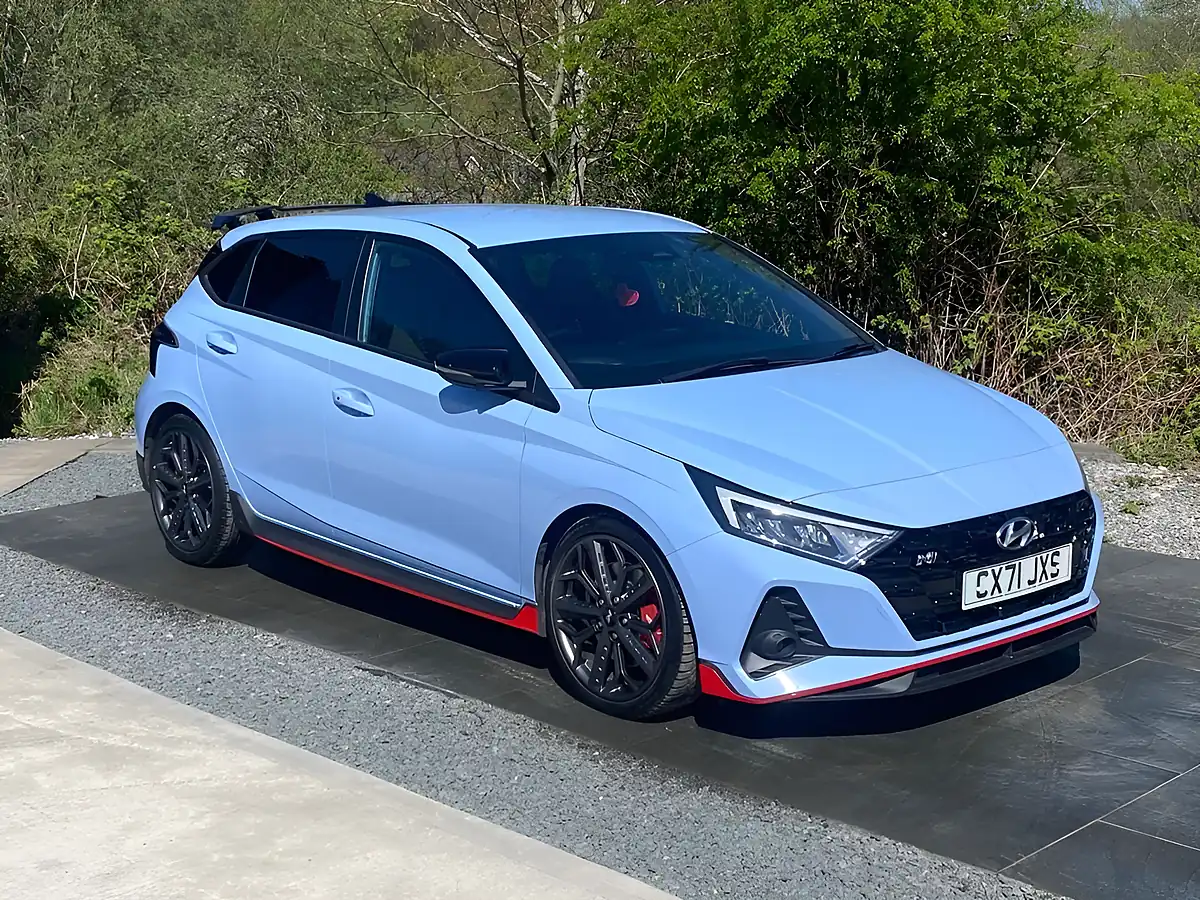 Used 2021 Hyundai I20 N Blue - Interior and Exterior details 8