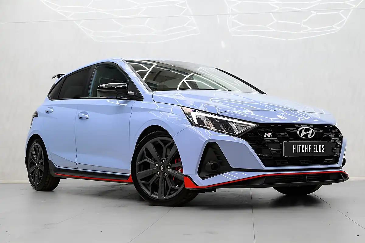 Used 2021 Hyundai I20 N Blue - Interior and Exterior details 2