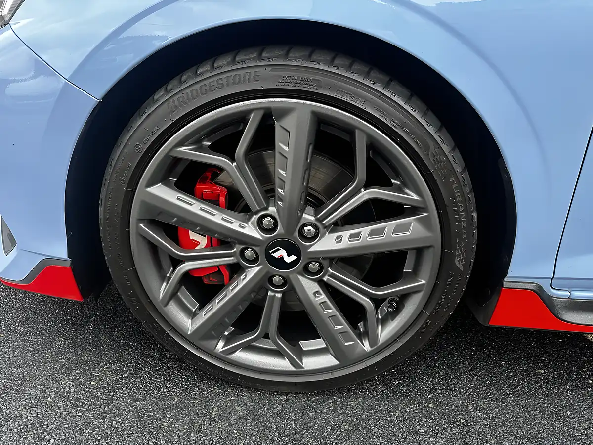 Used 2021 Hyundai i20 N Blue - Interior and Exterior details 10