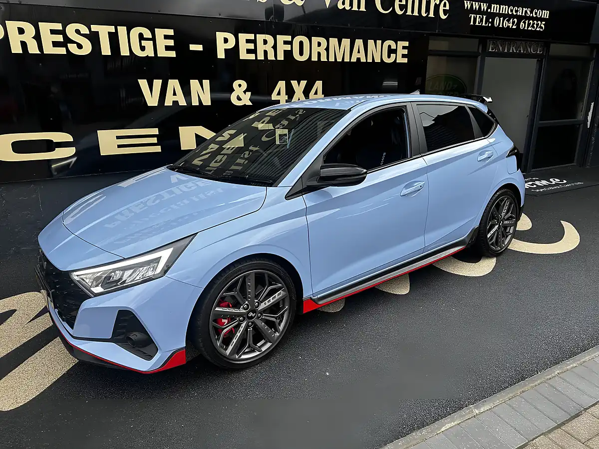 Used 2021 Hyundai i20 N Blue - Interior and Exterior details 4