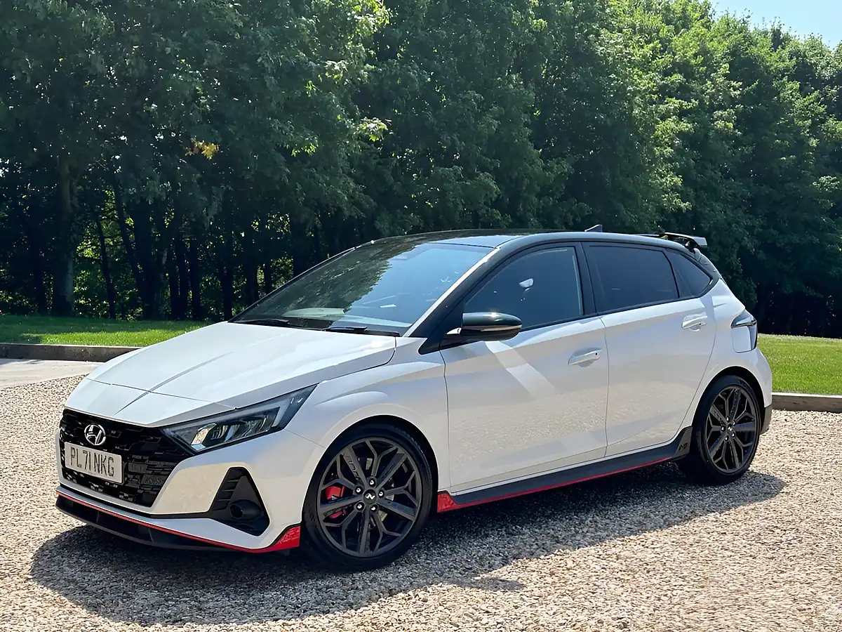 Used 2021 Hyundai I20 N Polar White - Interior and Exterior details 3