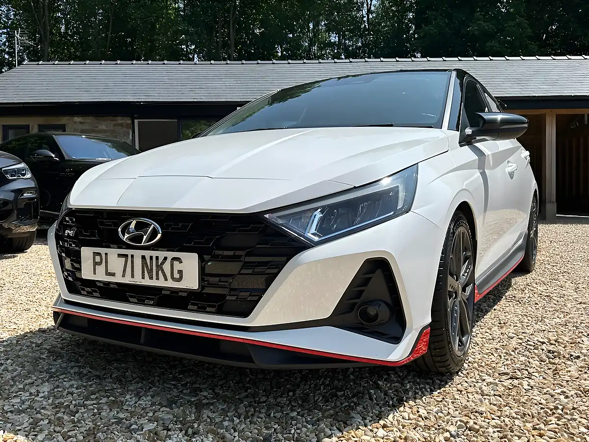 Used 2021 Hyundai I20 N Polar White - Interior and Exterior details 5