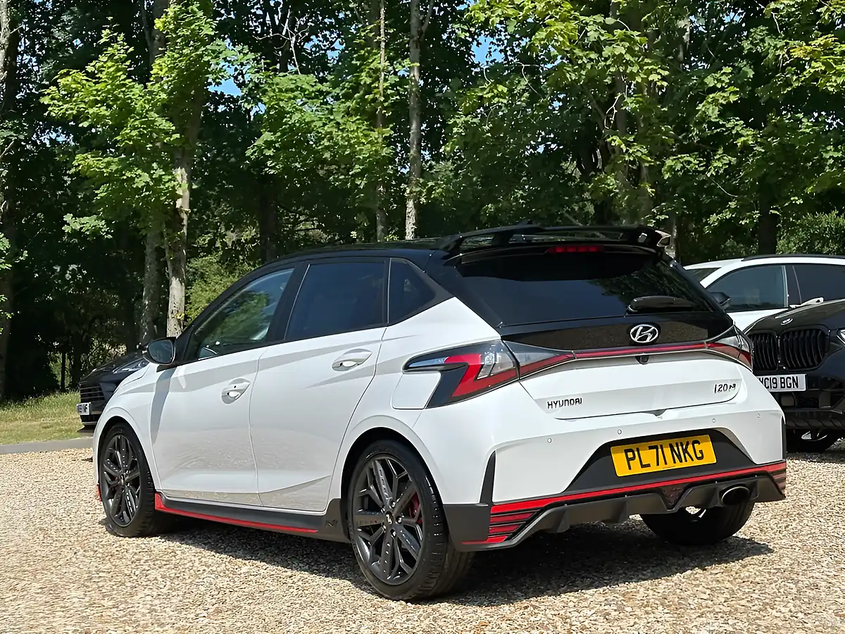 Used 2021 Hyundai I20 N Polar White - Interior and Exterior details 8