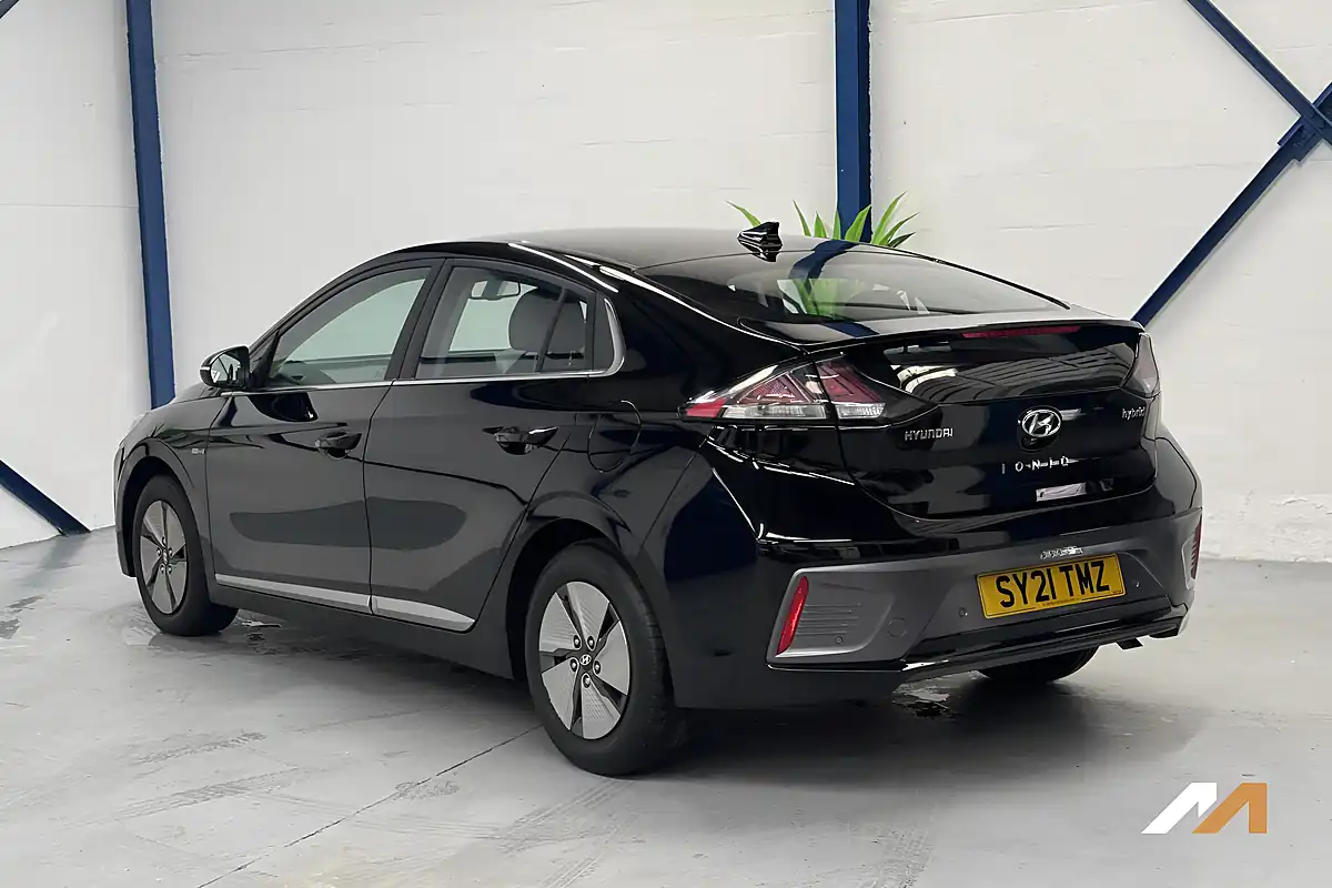 Used 2021 Hyundai Ioniq Premium Black - Interior and Exterior details 2