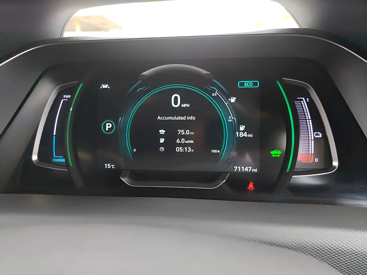Used 2021 Hyundai Ioniq Premium Se White - Interior and Exterior details 13