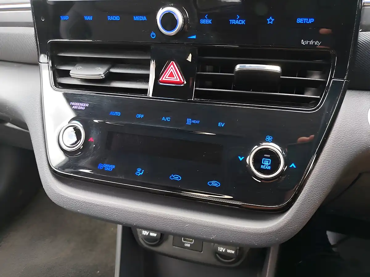 Used 2021 Hyundai Ioniq Premium Se White - Interior and Exterior details 15