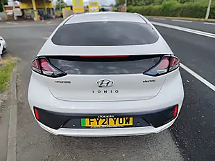 Used 2021 Hyundai Ioniq Premium Se White - Interior and Exterior details 7