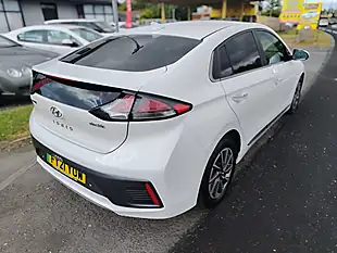 Used 2021 Hyundai Ioniq Premium Se White - Interior and Exterior details 8