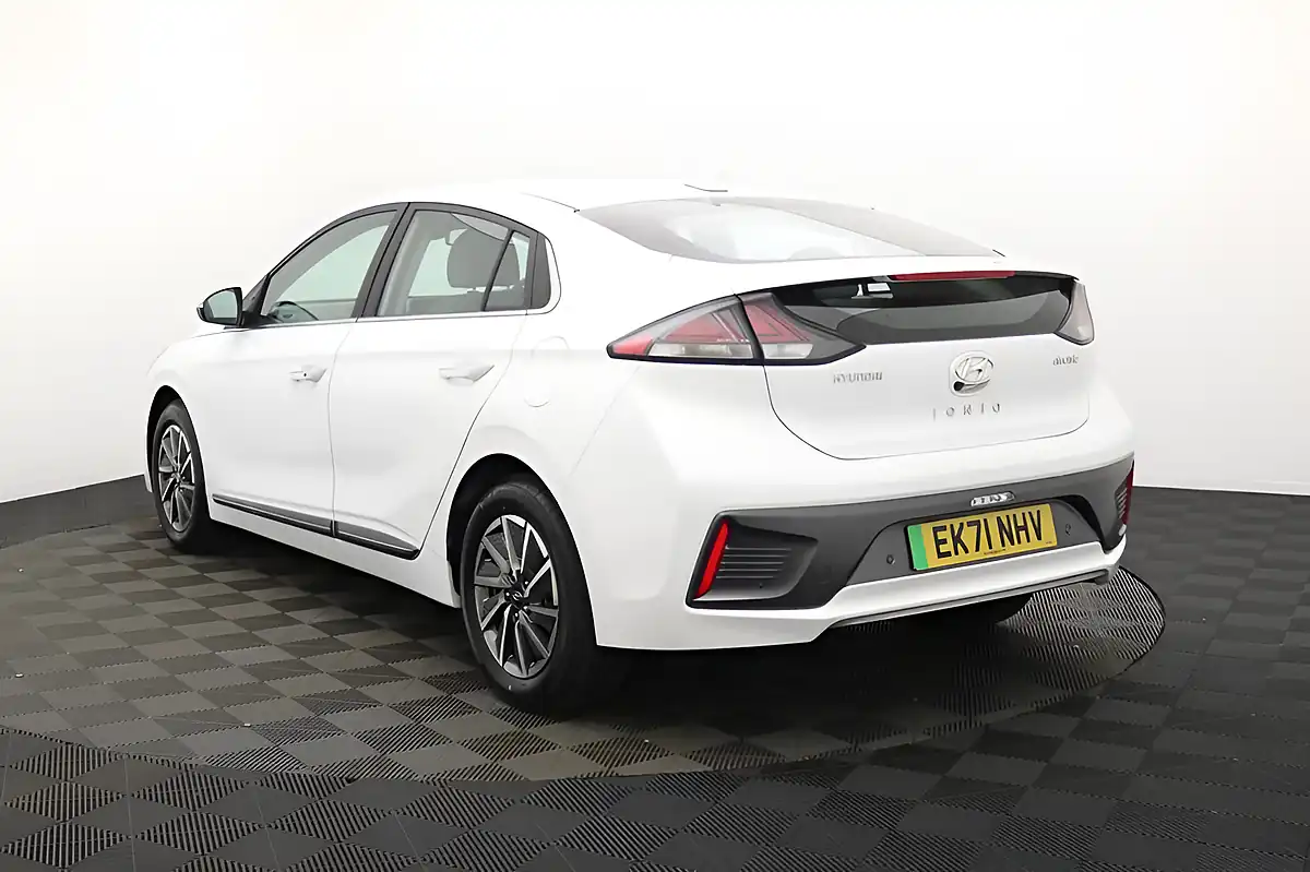 Used 2021 Hyundai Ioniq Premium White - Interior and Exterior details 6