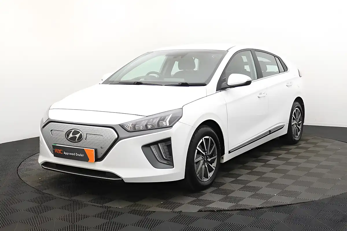 Used 2021 Hyundai Ioniq Premium White - Interior and Exterior details 8