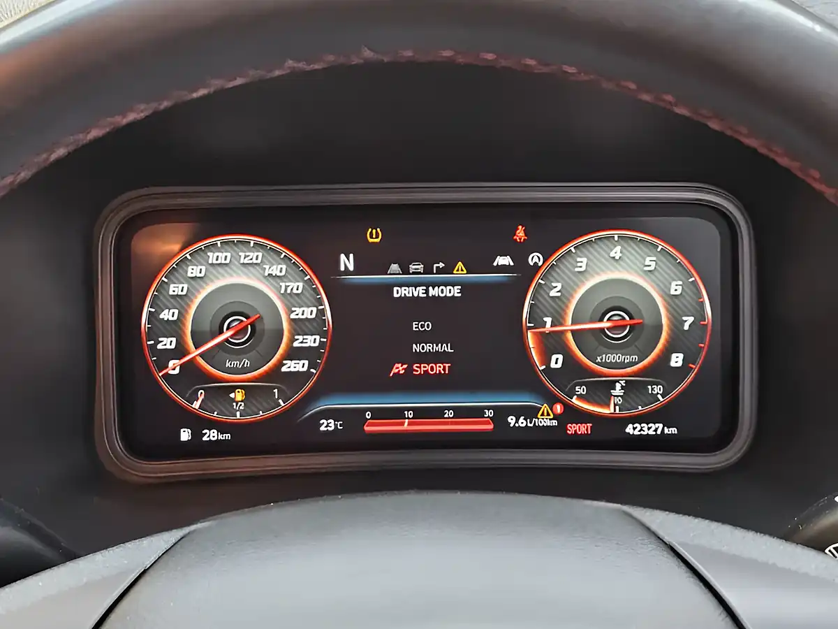 Used 2021 Hyundai Kona N Line Red - Interior and Exterior details 10