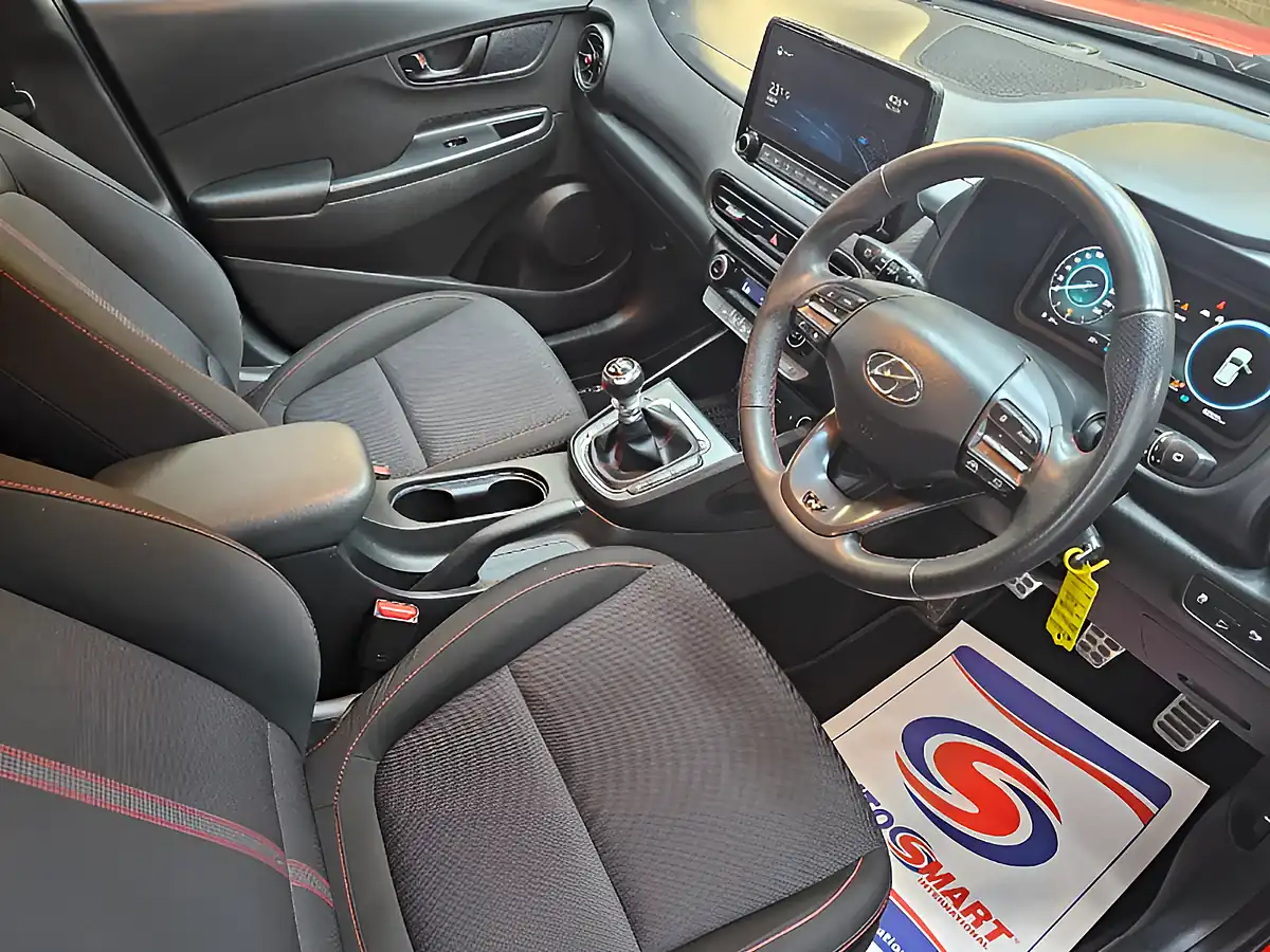 Used 2021 Hyundai Kona N Line Red - Interior and Exterior details 13