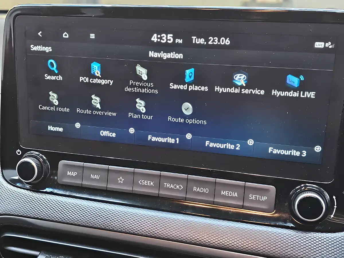 Used 2021 Hyundai Kona N Line Red - Interior and Exterior details 14