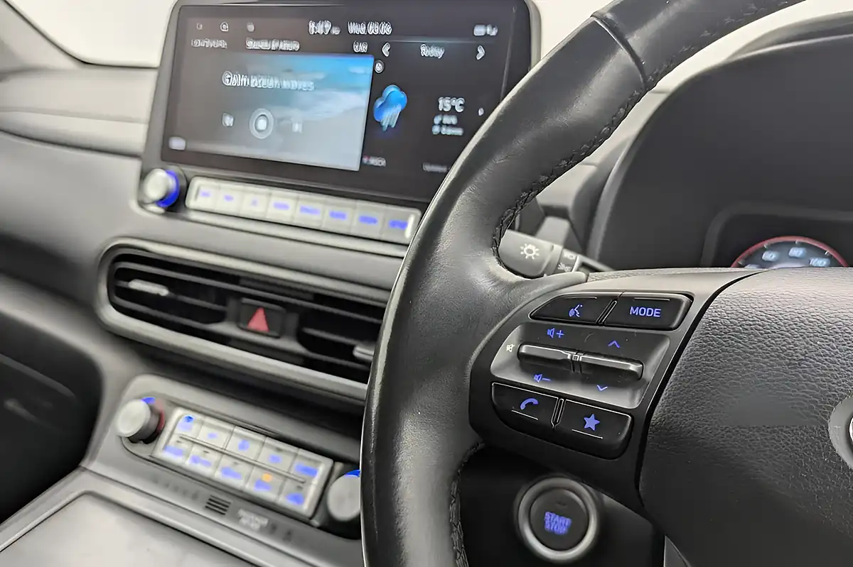 Used 2021 Hyundai Kona Premium Black - Interior and Exterior details 11