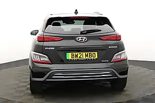 Used 2021 Hyundai Kona Premium Black - Interior and Exterior details 4
