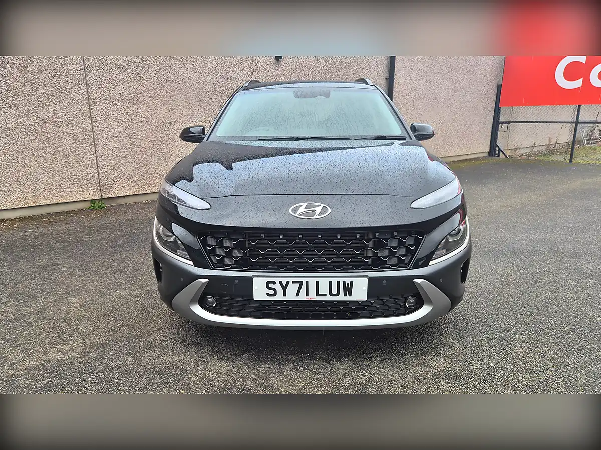 Used 2021 Hyundai Kona Premium Black - Interior and Exterior details 5