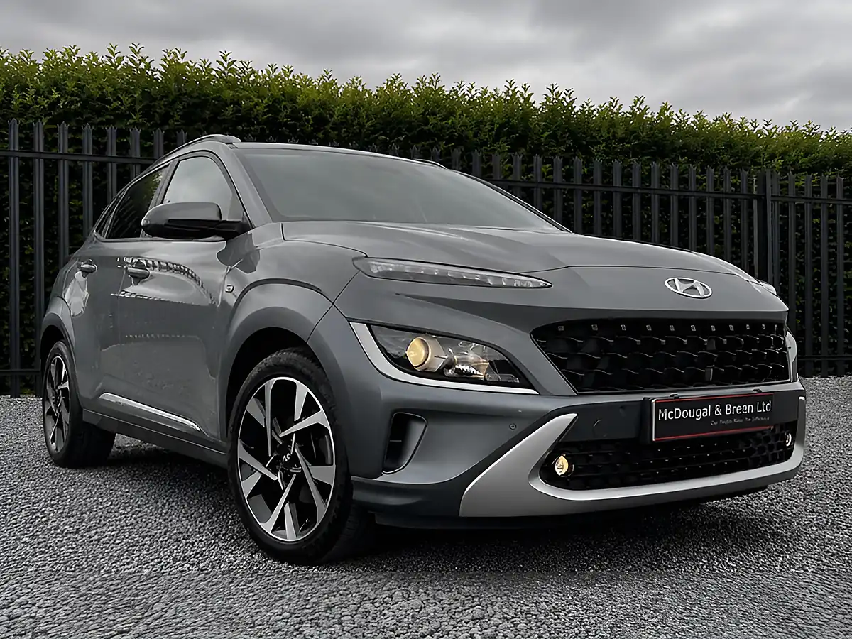 Used 2021 Hyundai Kona Premium Grey - Interior and Exterior details 13