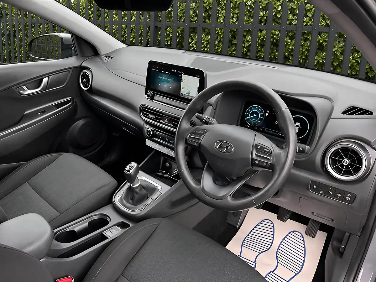 Used 2021 Hyundai Kona Premium Grey - Interior and Exterior details 16