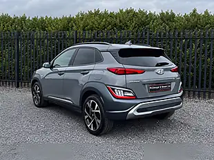 Used 2021 Hyundai Kona Premium Grey - Interior and Exterior details 4