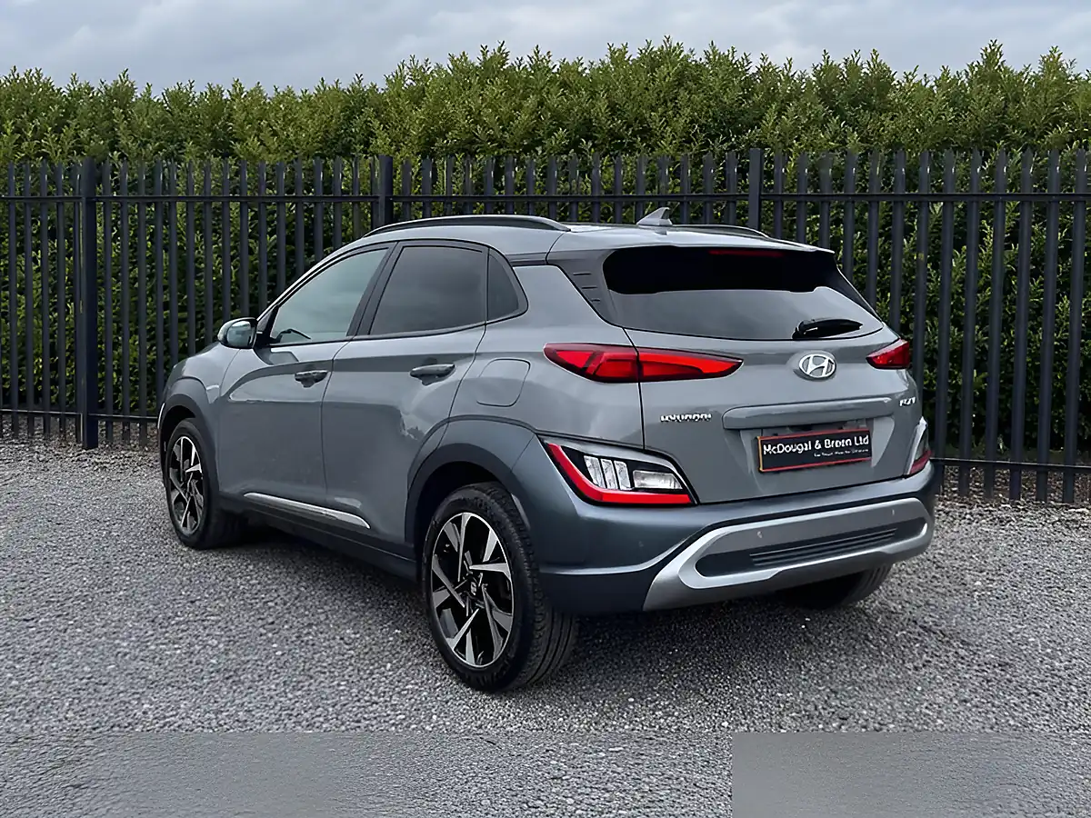 Used 2021 Hyundai Kona Premium Grey - Interior and Exterior details 4