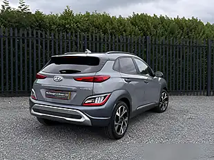 Used 2021 Hyundai Kona Premium Grey - Interior and Exterior details 6