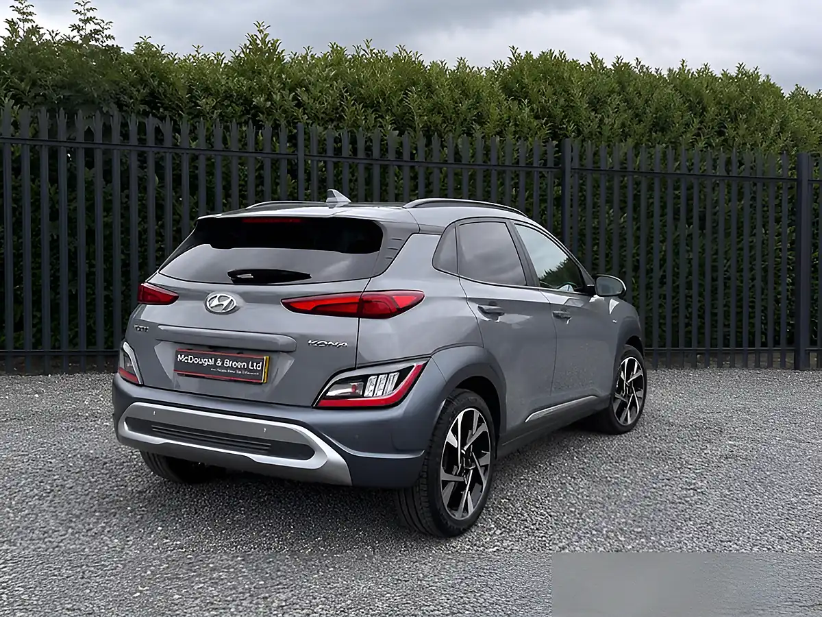 Used 2021 Hyundai Kona Premium Grey - Interior and Exterior details 6