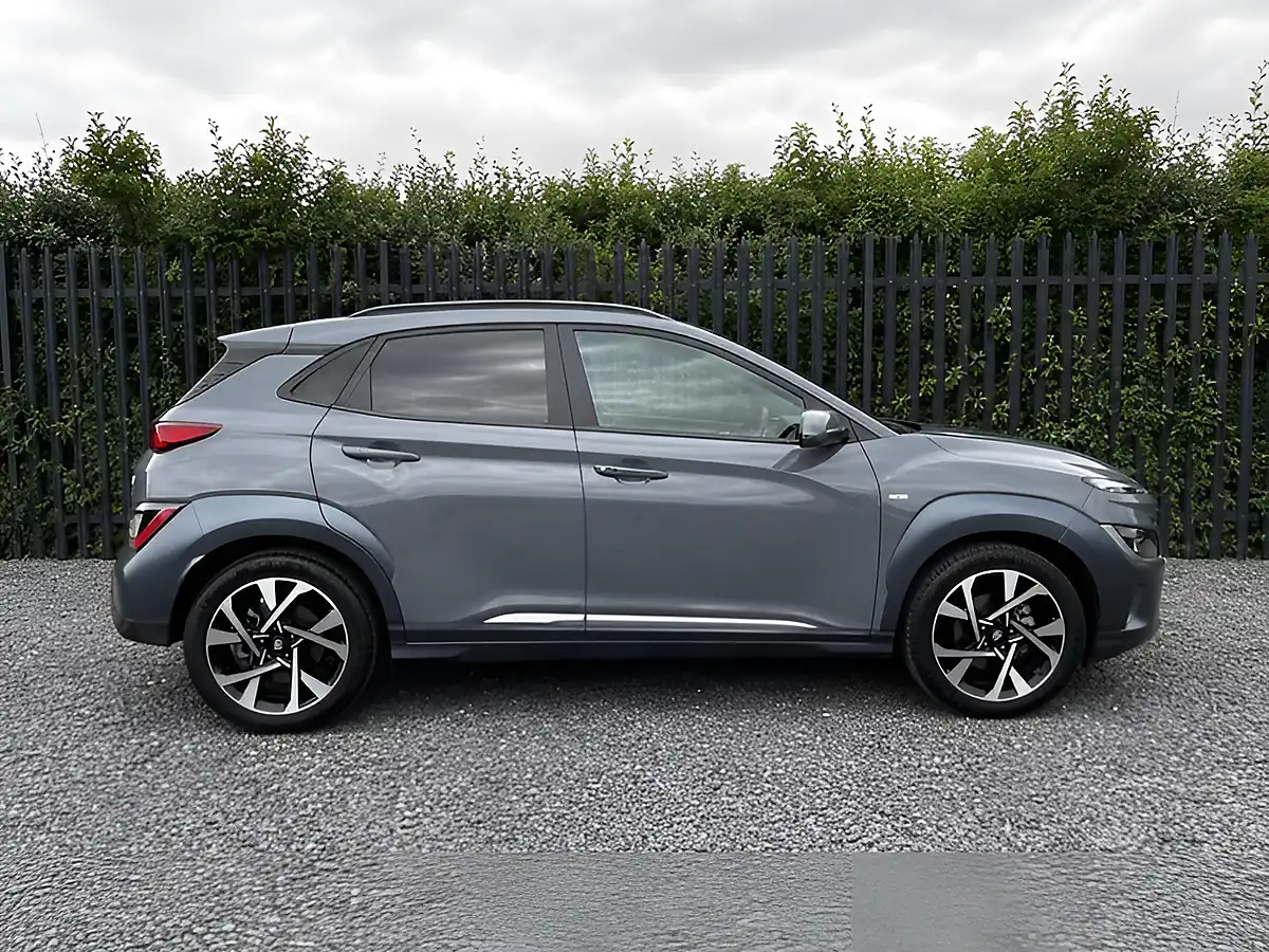 Used 2021 Hyundai Kona Premium Grey - Interior and Exterior details 7