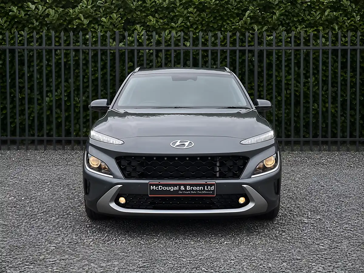 Used 2021 Hyundai Kona Premium Grey - Interior and Exterior details 9