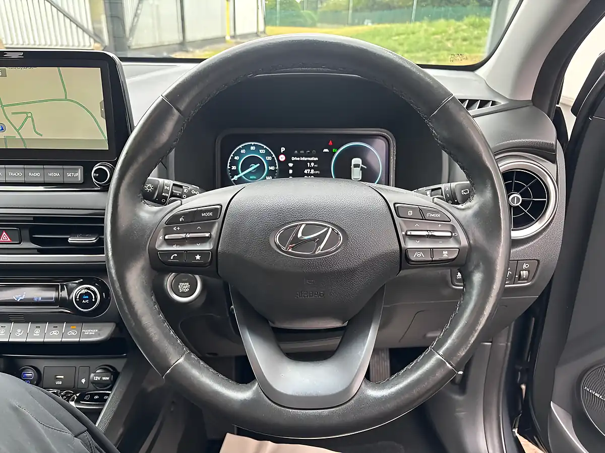 Used 2021 Hyundai Kona Premium Grey - Interior and Exterior details 11