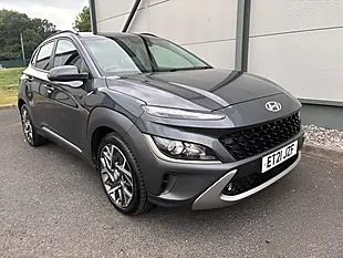 Used 2021 Hyundai Kona Premium Grey - Interior and Exterior details 2