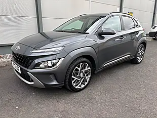 Used 2021 Hyundai Kona Premium Grey - Interior and Exterior details 4
