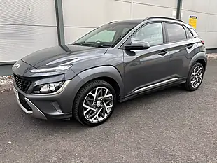 Used 2021 Hyundai Kona Premium Grey - Interior and Exterior details 5