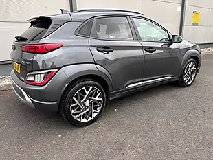 Used 2021 Hyundai Kona Premium Grey - Interior and Exterior details 8