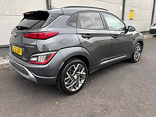 Used 2021 Hyundai Kona Premium Grey - Interior and Exterior details 9