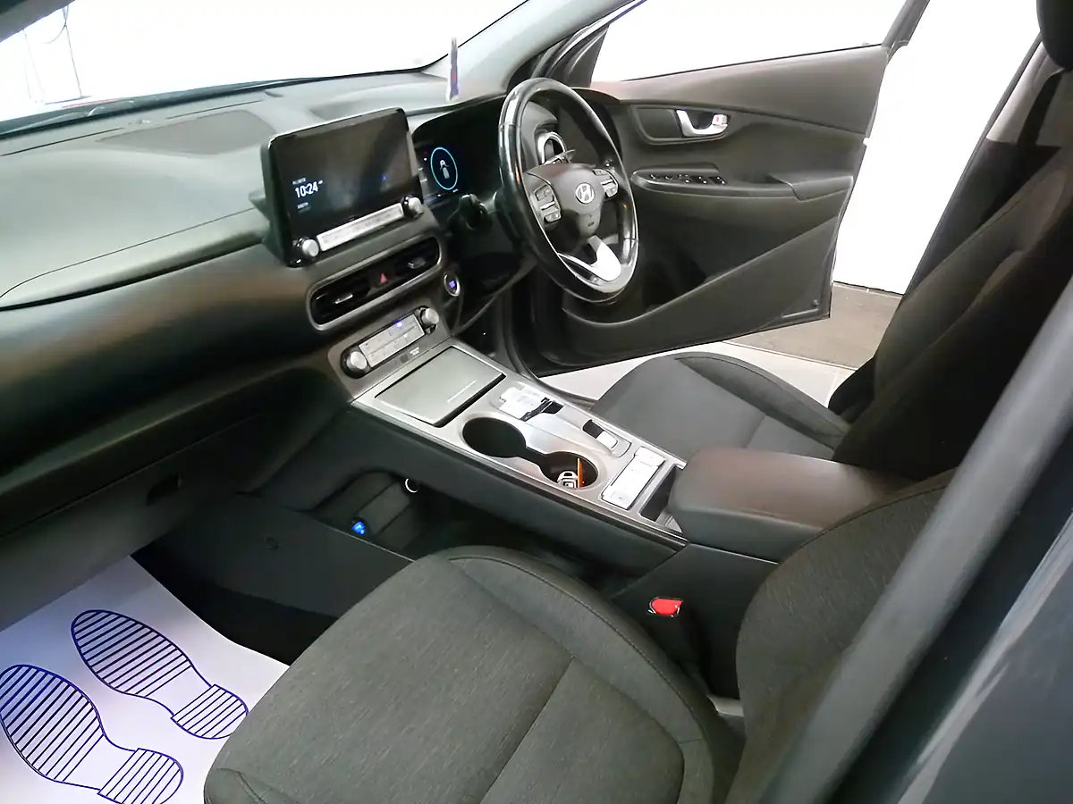 Used 2021 Hyundai Kona Premium Grey - Interior and Exterior details 14