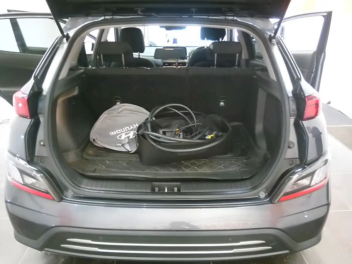 Used 2021 Hyundai Kona Premium Grey - Interior and Exterior details 17