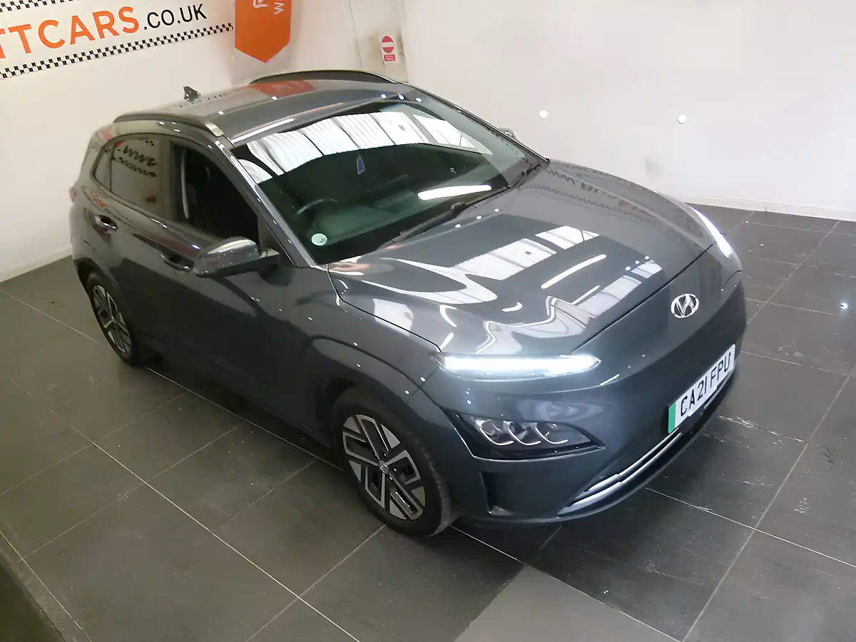 Used 2021 Hyundai Kona Premium Grey - Interior and Exterior details 18