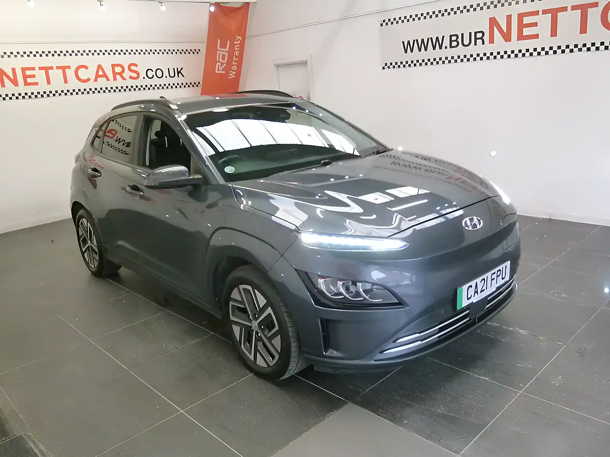 Used 2021 Hyundai Kona Premium Grey - Interior and Exterior details 3
