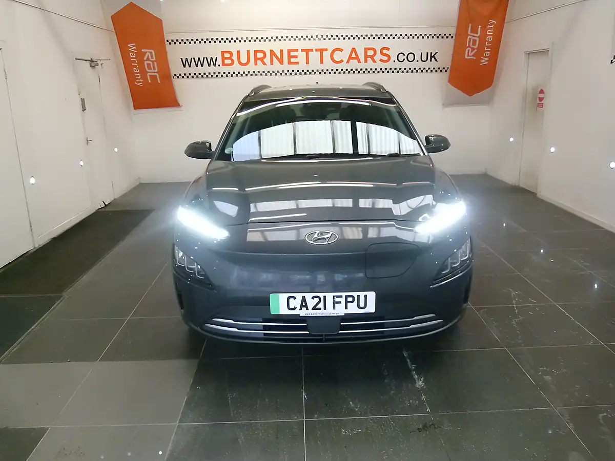 Used 2021 Hyundai Kona Premium Grey - Interior and Exterior details 4