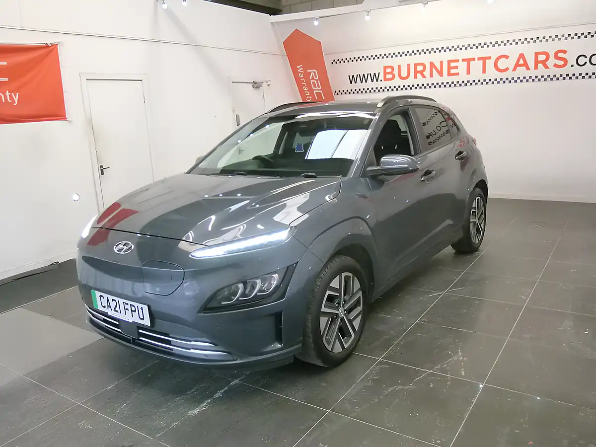 Used 2021 Hyundai Kona Premium Grey - Interior and Exterior details 6