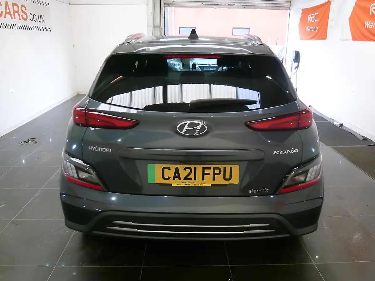 Used 2021 Hyundai Kona Premium Grey - Interior and Exterior details 8