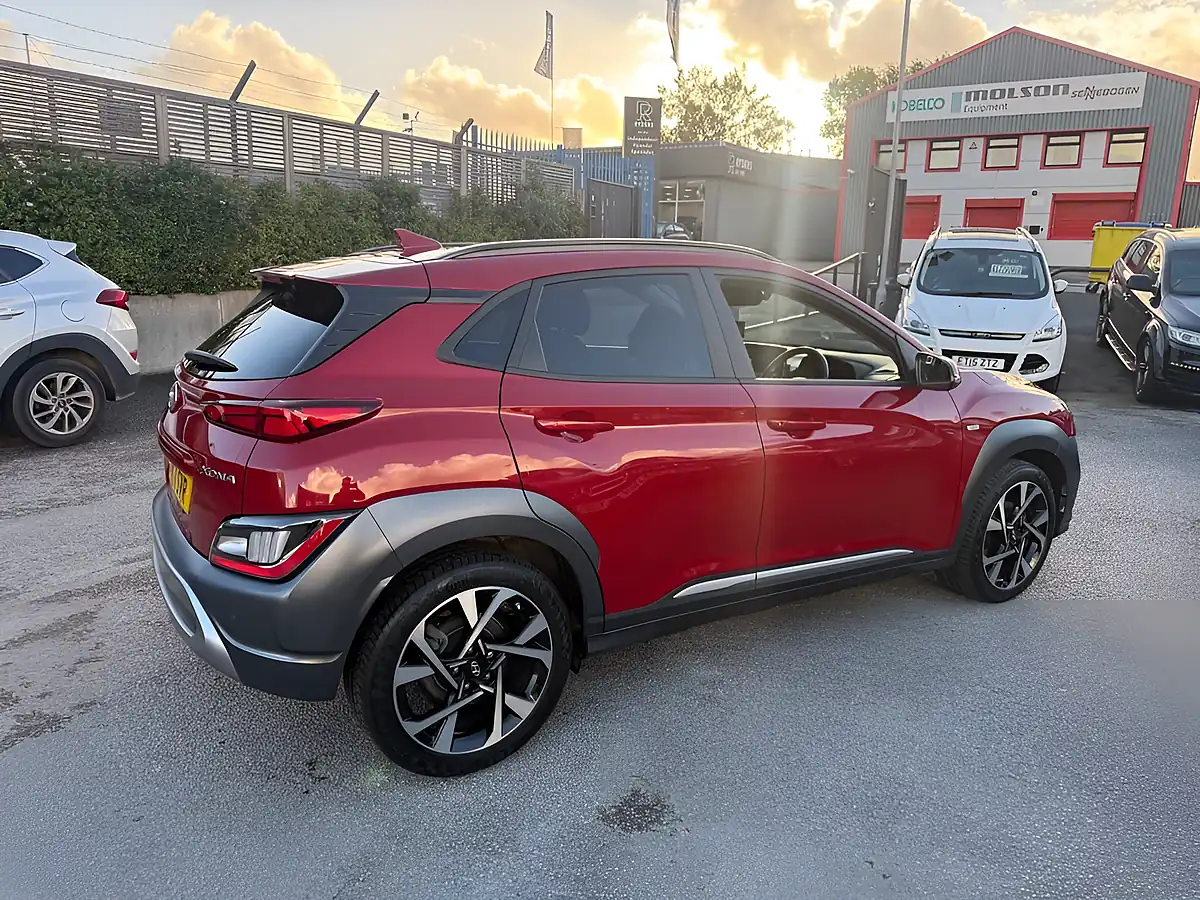 Used 2021 Hyundai Kona Premium Pulse Red - Interior and Exterior details 8