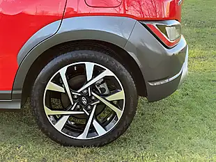 Used 2021 Hyundai Kona Premium Red - Interior and Exterior details 10