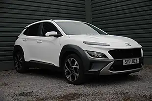 Used 2021 Hyundai Kona Premium White - Interior and Exterior details 19