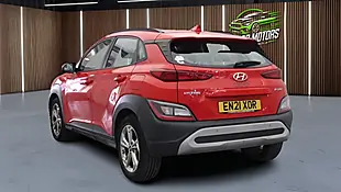 Used 2021 Hyundai Kona Se Connect Red - Interior and Exterior details 11
