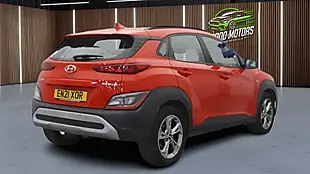 Used 2021 Hyundai Kona Se Connect Red - Interior and Exterior details 8