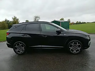 Used 2021 Hyundai Tucson N Line Black - Interior and Exterior details 12