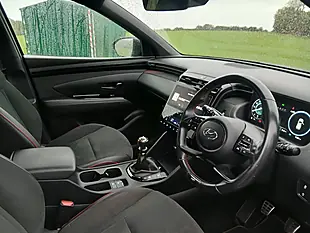 Used 2021 Hyundai Tucson N Line Black - Interior and Exterior details 15