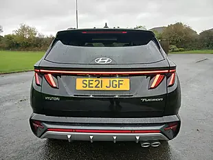 Used 2021 Hyundai Tucson N Line Black - Interior and Exterior details 6