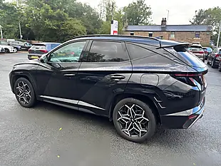 Used 2021 Hyundai Tucson N-Line S Phantom Black - Interior and Exterior details 14